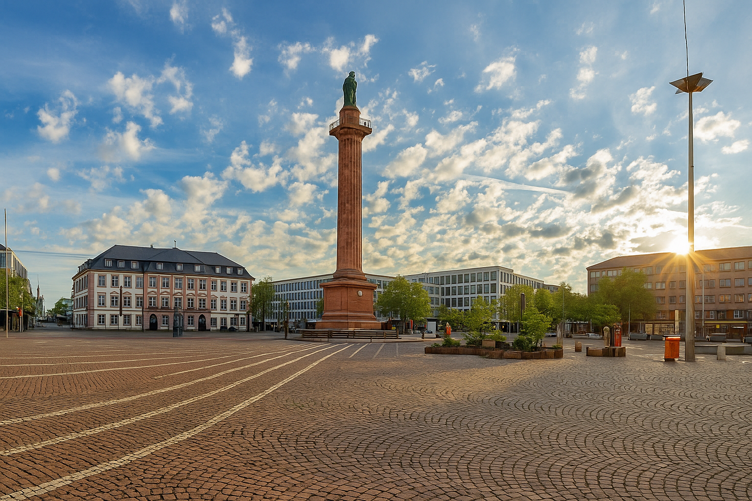 Luisenplatz Darmstadt – 6 Minuten vom TowrHub Coworking Space